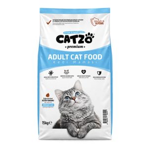 Kedi Maması - Somon Balıklı - 15 Kg
