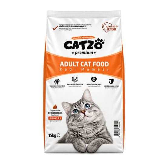 Kedi Maması - Tavuklu - 15 kg