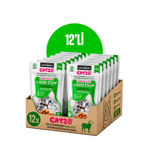 12'li Yaş Mama - Kuzu Etli - 85 GR