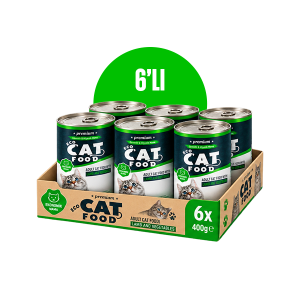 6'lı Eco Kuzu Etli ve Sebzeli – Yaş Mama – 400 GR