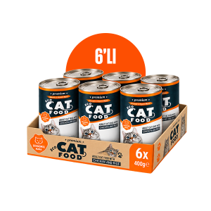 6'lı Eco Tavuk Etli – Yaş Mama – 400 GR
