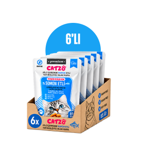 6'lı Yaş Mama - Somon Etli - 85 GR